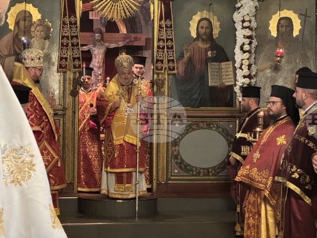 Казанлък - Киприан Старозагорски - света Златоустова литургия