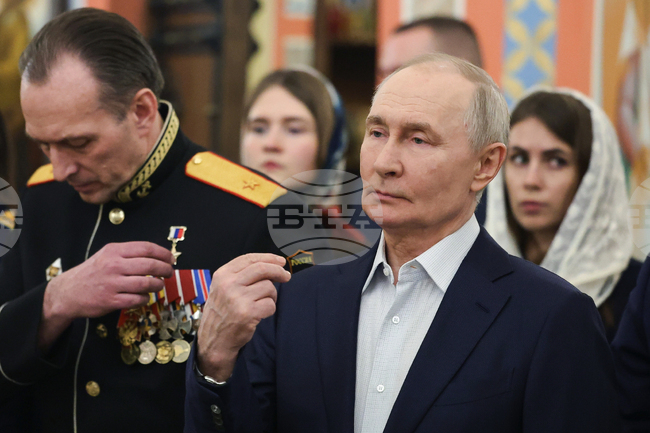 APTOPIX Russia Orthodox Christmas Putin