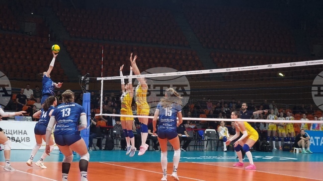 Пловдив - волейбол - Шампионска лига - Марица (Пловдив) - Льовалоа Пари Сен Клу (Париж)