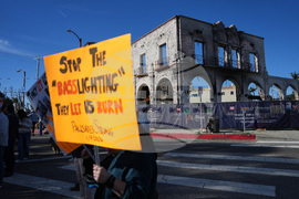 Los Angeles Wildfires Anniversary