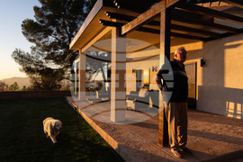 Los Angeles Wildfires Dog's Home