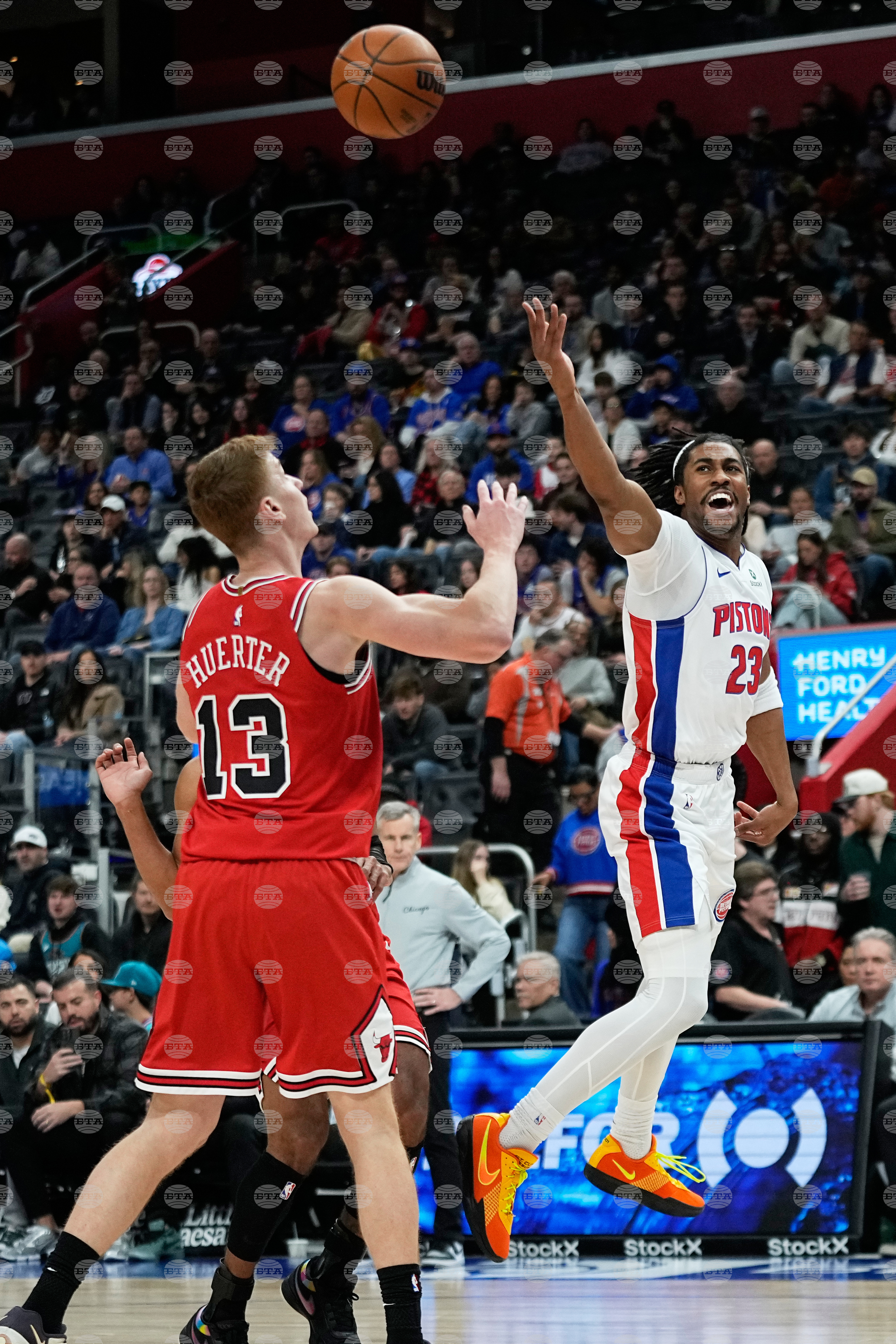 Bulls Pistons Basketball