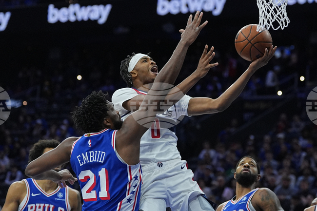 Wizards 76ers Basketball