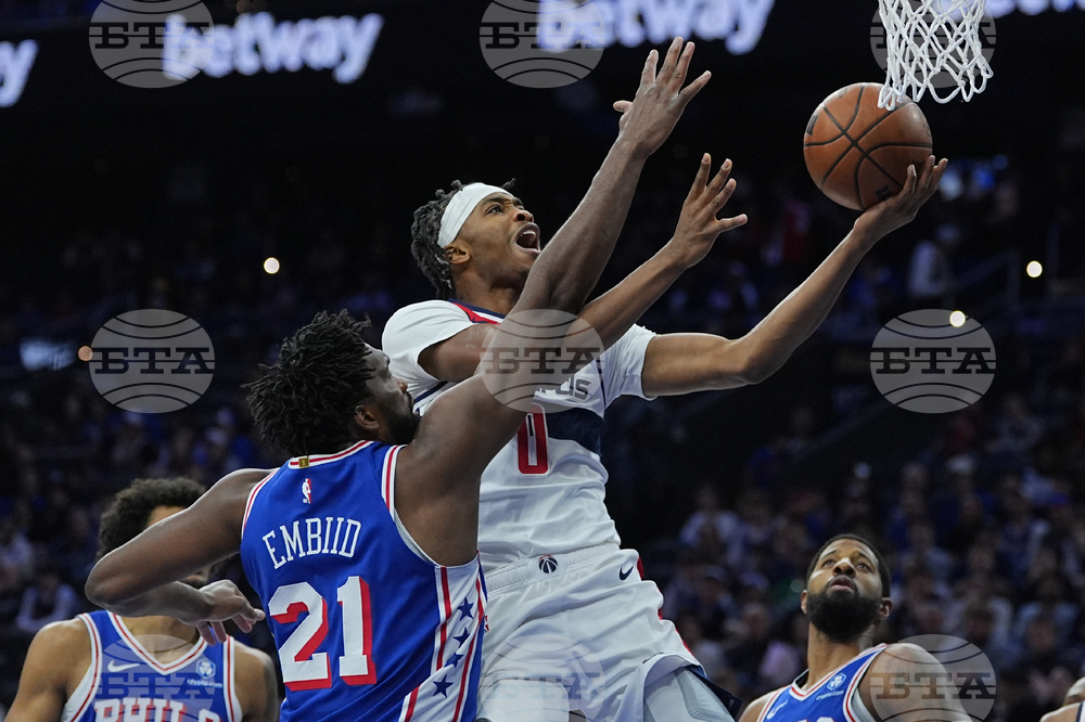 Wizards 76ers Basketball