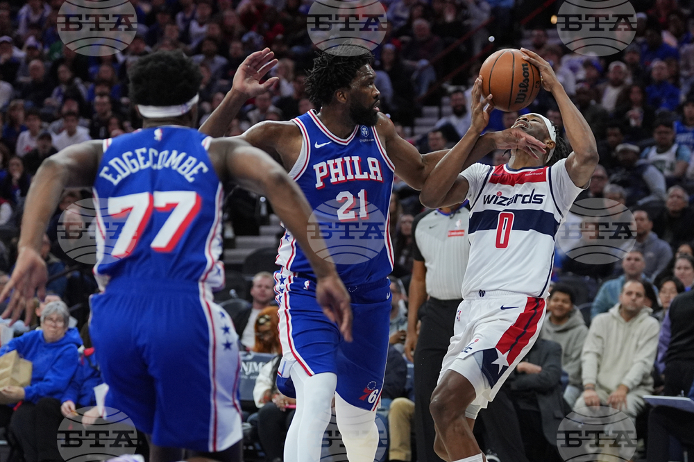 Wizards 76ers Basketball