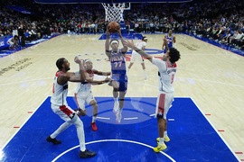 Wizards 76ers Basketball