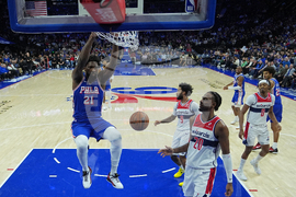 Wizards 76ers Basketball