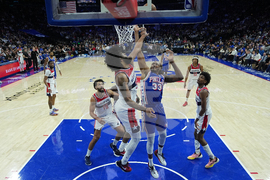 Wizards 76ers Basketball