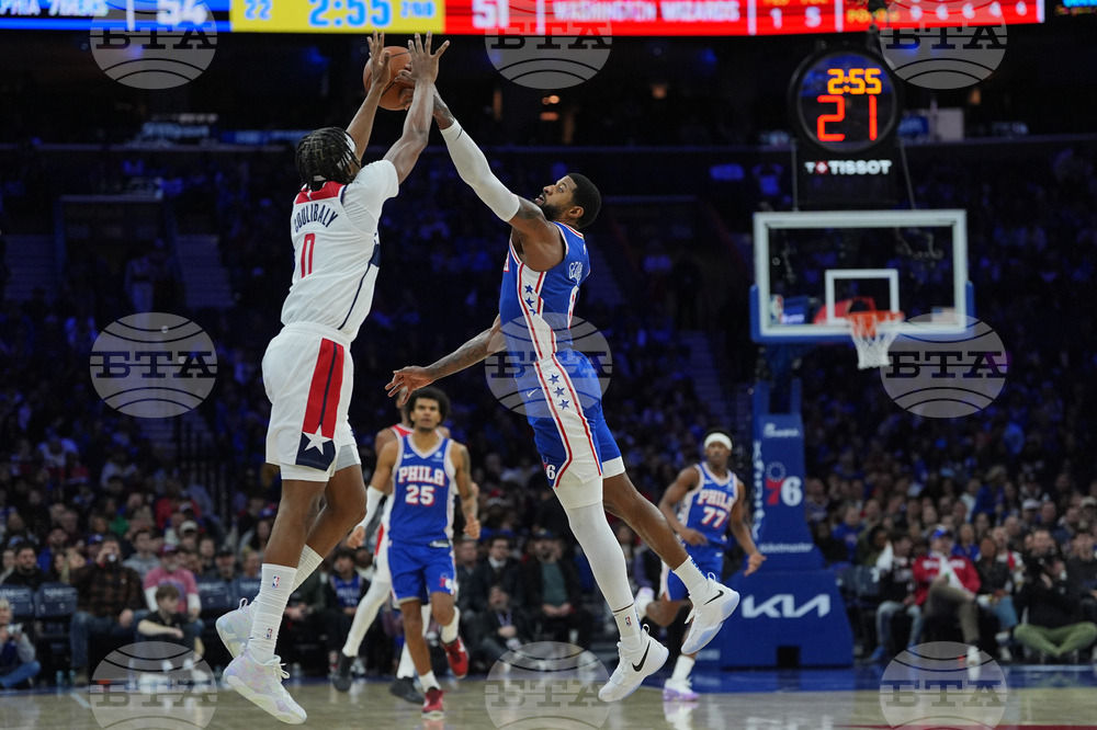 Wizards 76ers Basketball