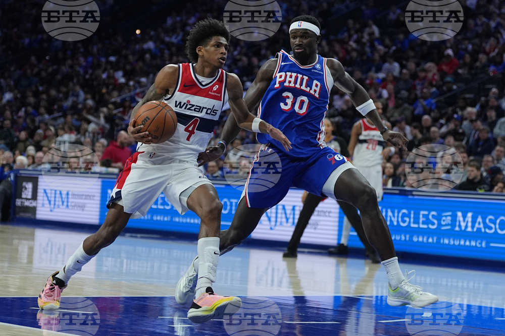 Wizards 76ers Basketball