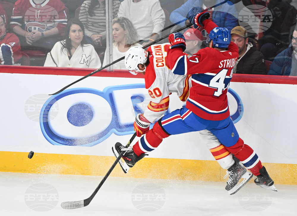 Flames Canadiens Hockey