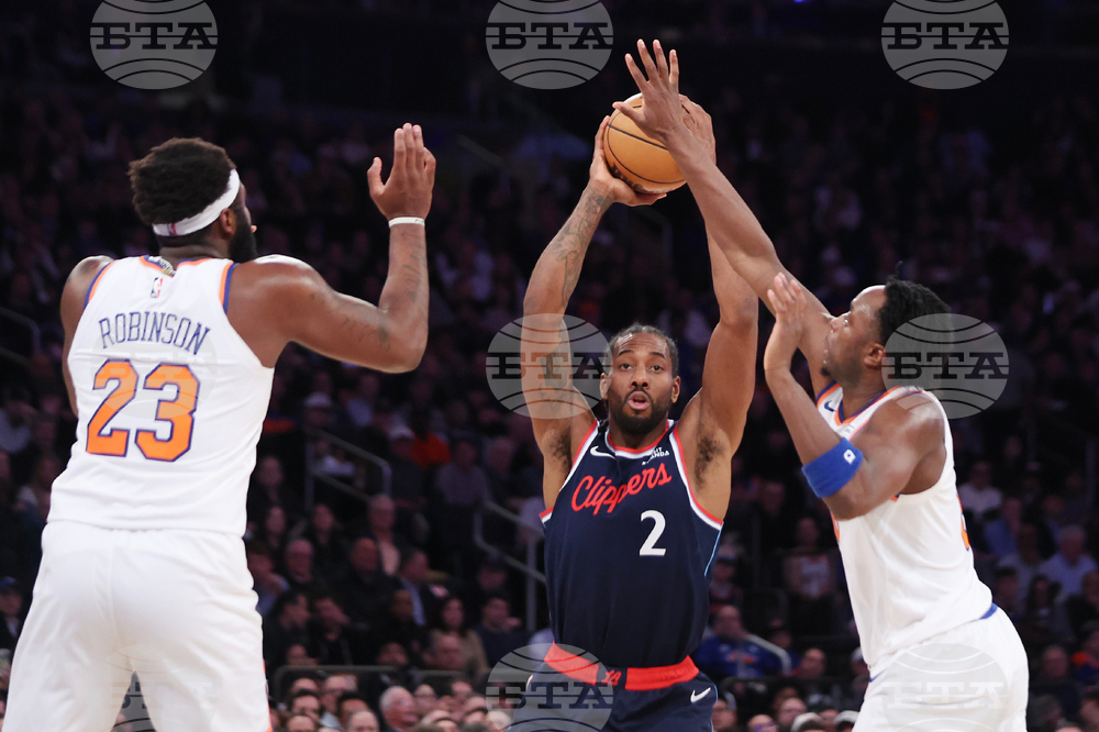 Clippers Knicks Basketball