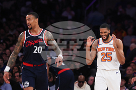 Clippers Knicks Basketball