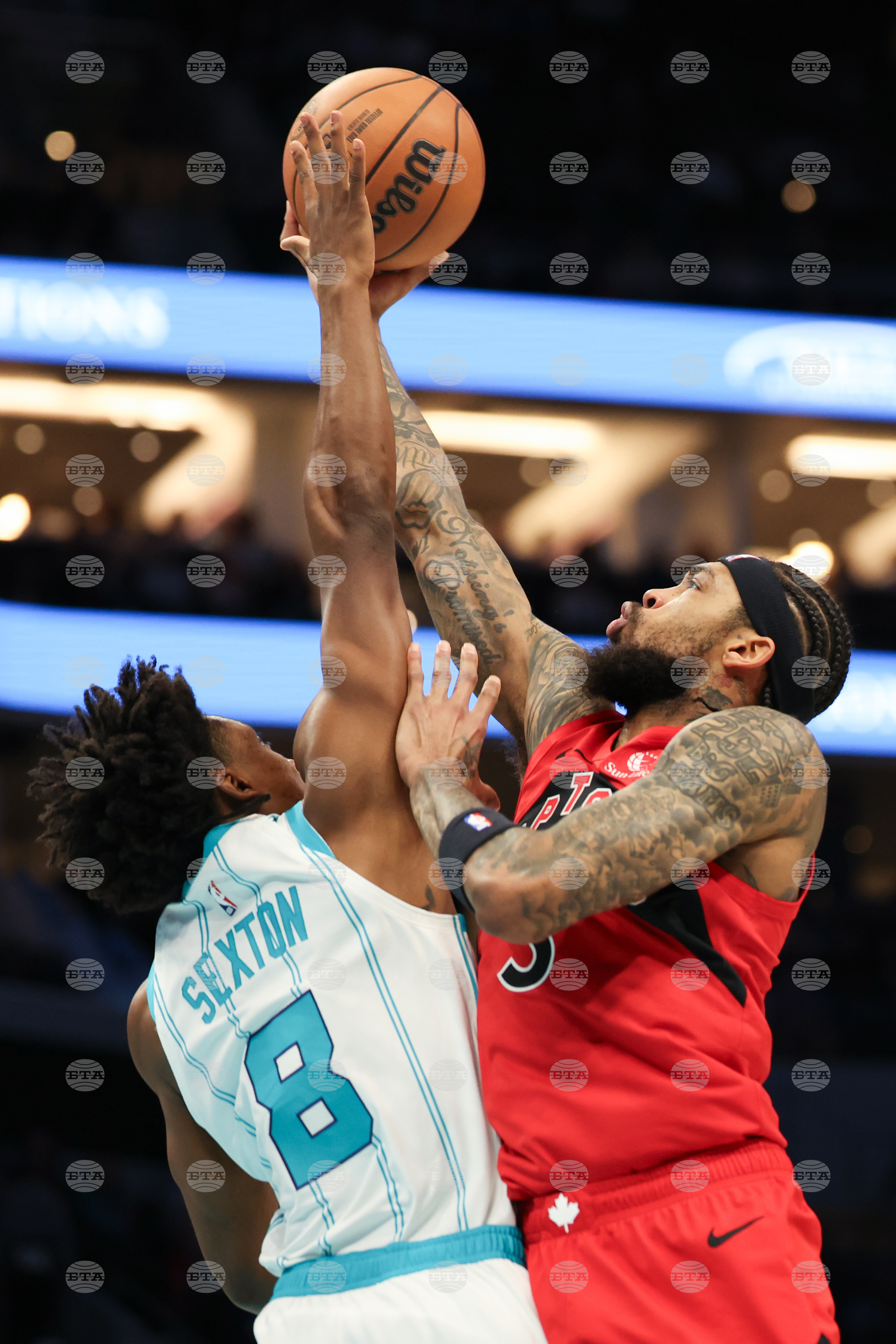 Raptors Hornets Basketball