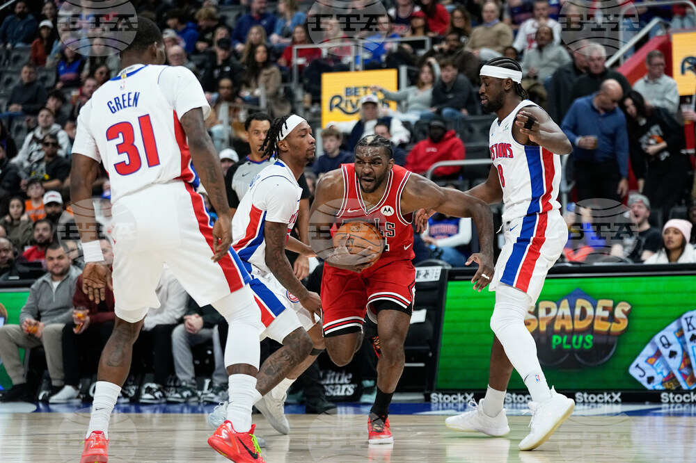 Bulls Pistons Basketball