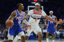 Wizards 76ers Basketball