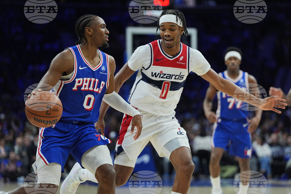 Wizards 76ers Basketball