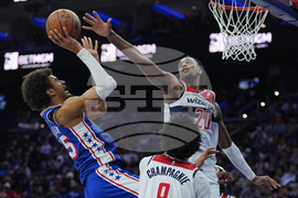 Wizards 76ers Basketball