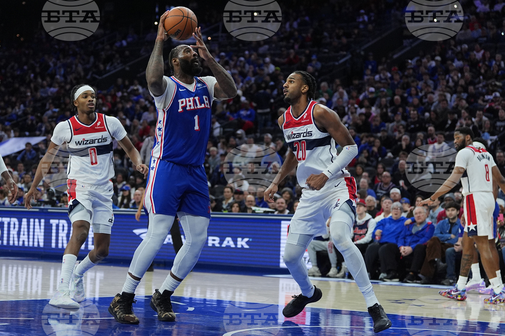 Wizards 76ers Basketball