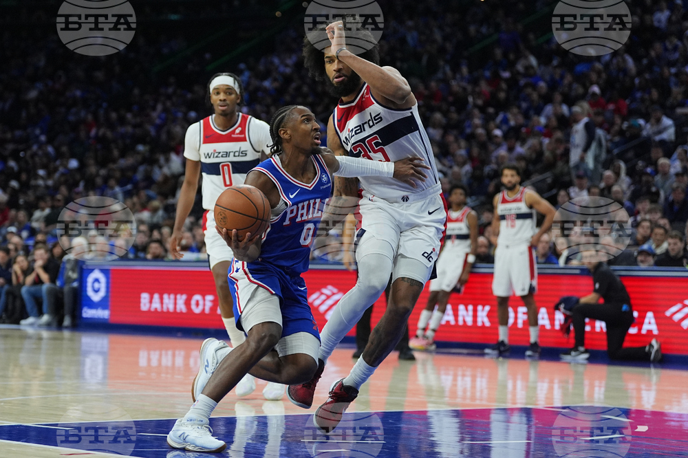 Wizards 76ers Basketball