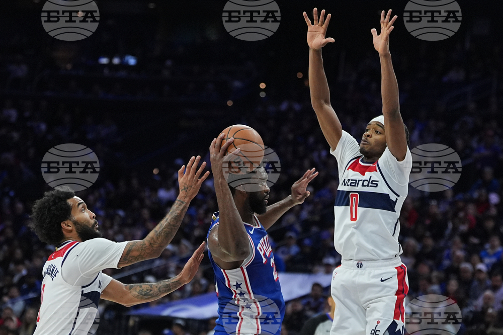 Wizards 76ers Basketball