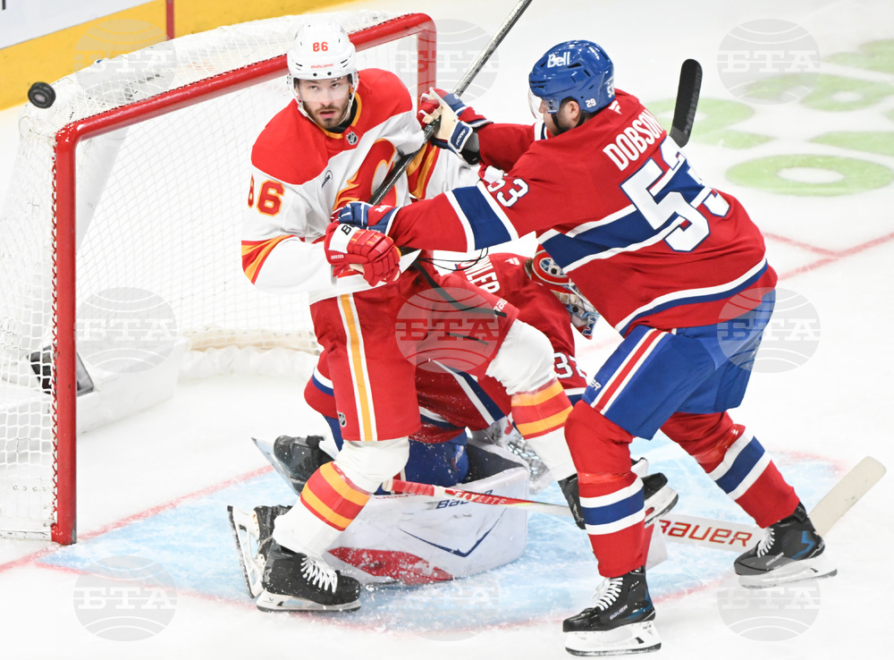 Flames Canadiens Hockey
