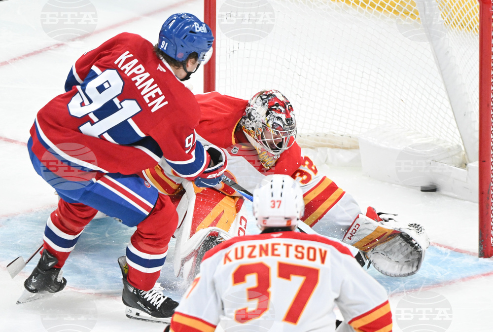 Монреал спечели канадското дерби срещу Калгари в Националната хокейна лига