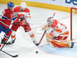 Flames Canadiens Hockey