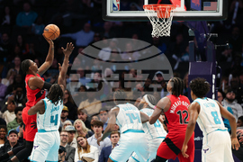 Raptors Hornets Basketball