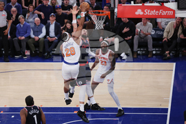Clippers Knicks Basketball