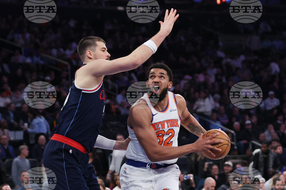 Clippers Knicks Basketball