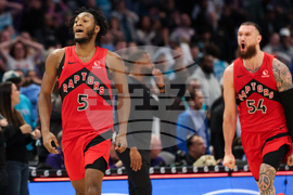 Raptors Hornets Basketball