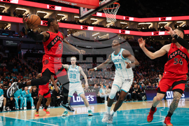 Raptors Hornets Basketball