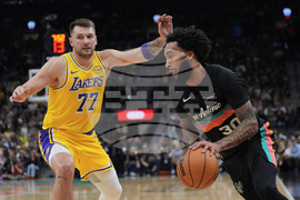 Lakers Spurs Basketball