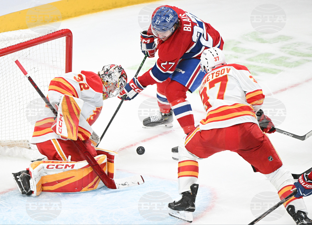 Flames Canadiens Hockey