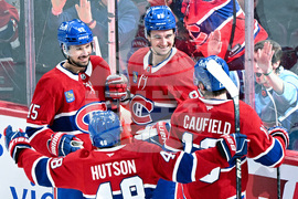 Flames Canadiens Hockey
