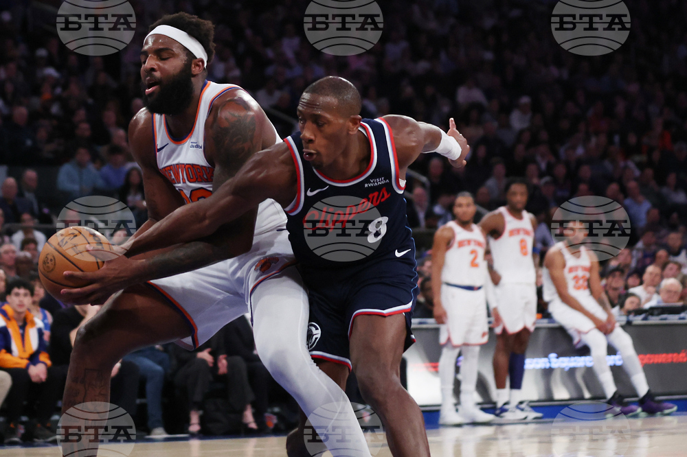 Clippers Knicks Basketball