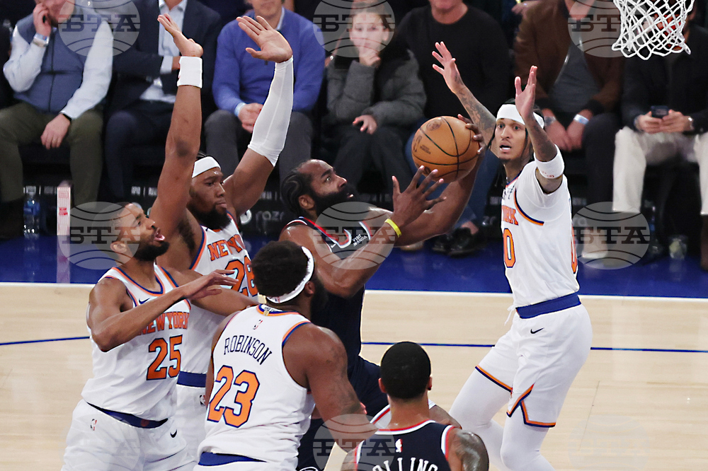 Clippers Knicks Basketball