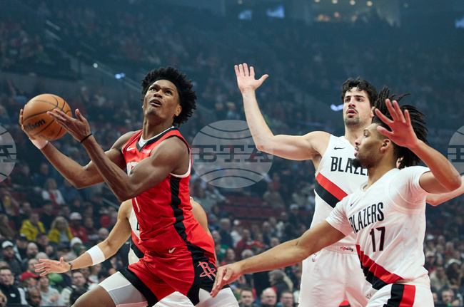 Rockets Trail Blazers Basketball