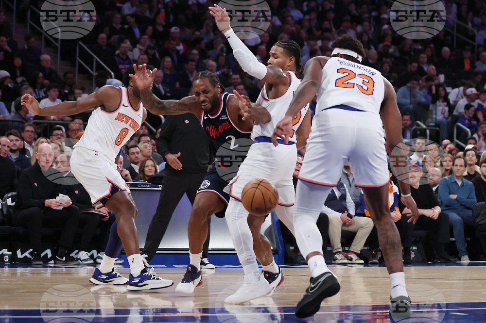 Clippers Knicks Basketball