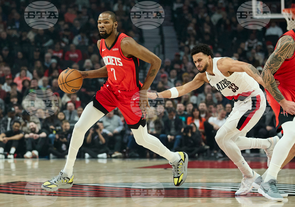 Rockets Trail Blazers Basketball