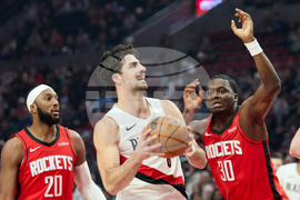 Rockets Trail Blazers Basketball