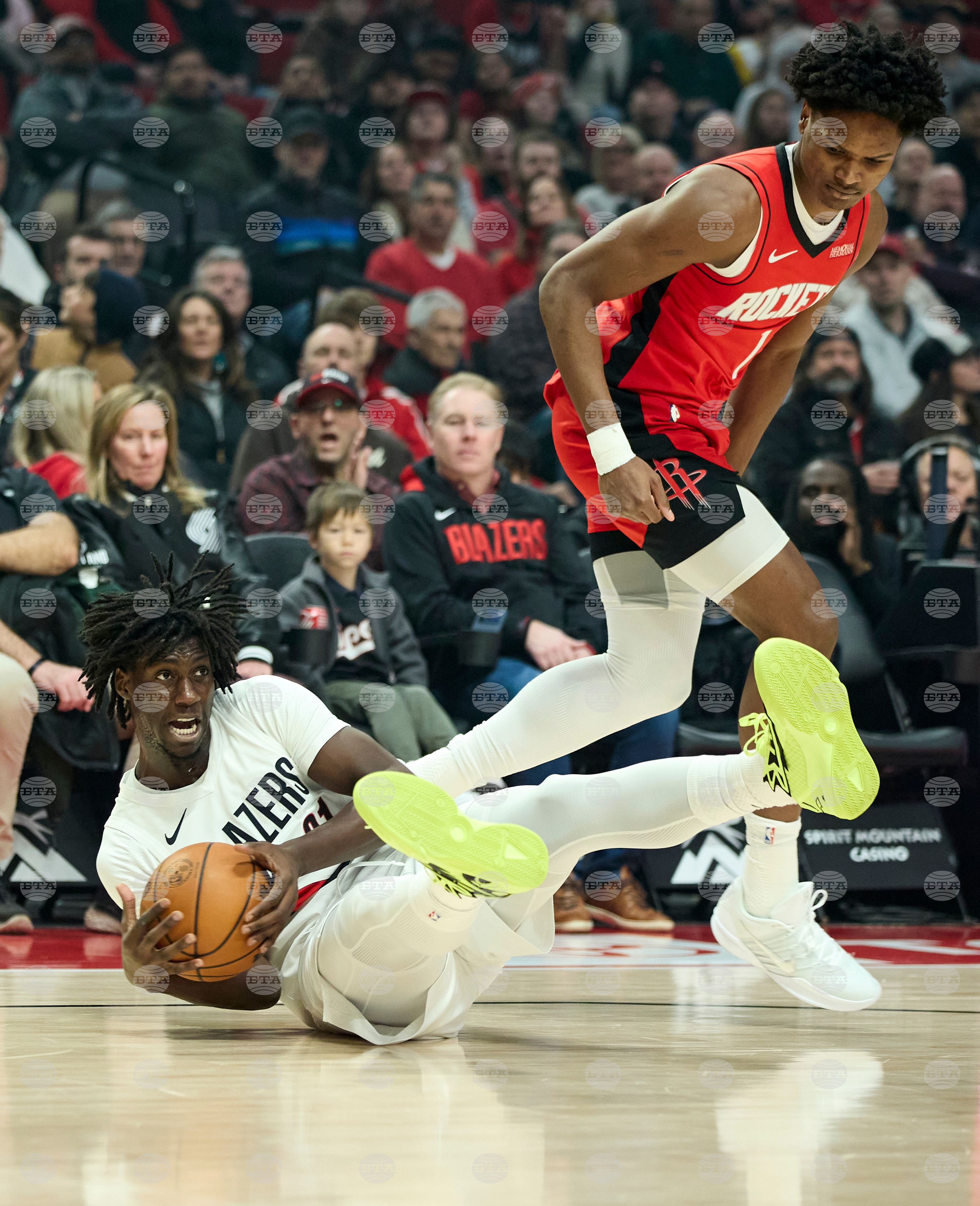 Rockets Trail Blazers Basketball
