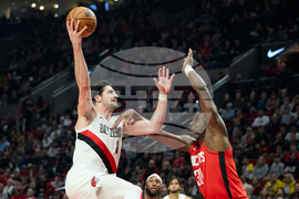 Rockets Trail Blazers Basketball