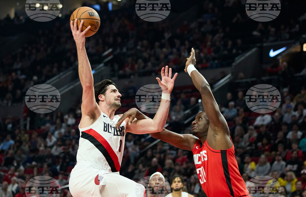 Rockets Trail Blazers Basketball