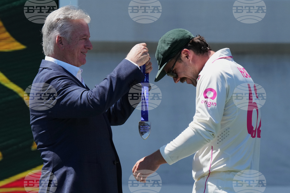 CORRECTION Australia England Cricket