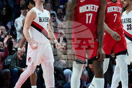 Rockets Trail Blazers Basketball