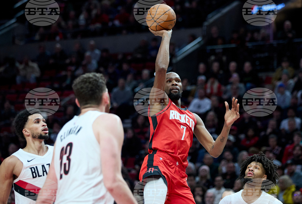 Rockets Trail Blazers Basketball