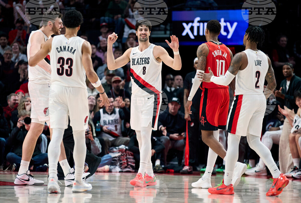 Rockets Trail Blazers Basketball