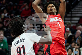 Rockets Trail Blazers Basketball